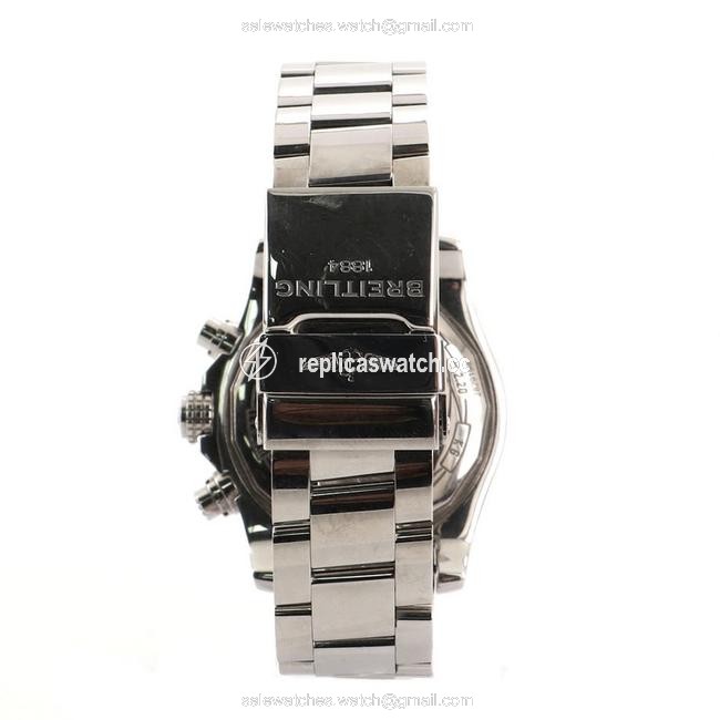 Breitling Black Avenger Ii Chronograph Stainless Steel 43 Watch Breitling Black Avenger Ii Chronograph Stainless Steel 43 Watch