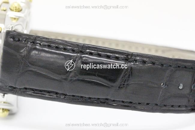 Breitling Black Duograph World Cup Gold Steel Mens Watch Breitling Black Duograph World Cup Gold Steel Mens Watch