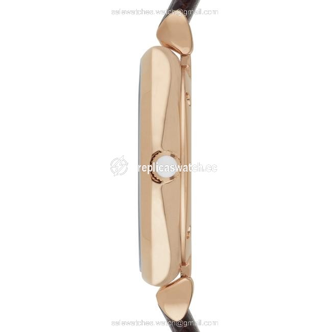 Emporio Armani Brown Womens Retro Style Leather Strap Ar1990 Watch Emporio Armani Brown Womens Retro Style Leather Strap Ar1990 Watch