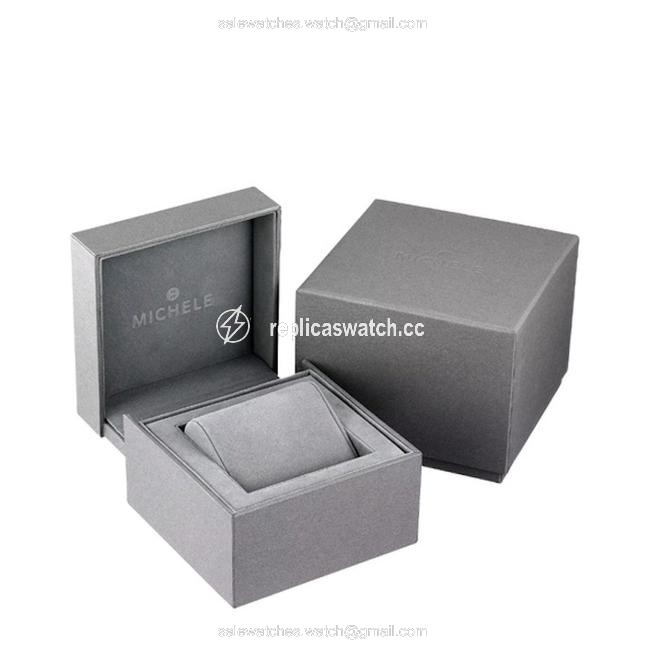 Michele Steel Deco Carousel Diamond Mww06p000297 White Silicone Strap Womens Watch Michele Steel Deco Carousel Diamond Mww06p000297 White Silicone Strap Womens Watch