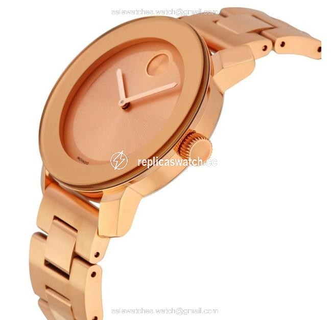 Movado Rose Gold Stainless Bracelet Womens Quartz 3600342 Watch Movado Rose Gold Stainless Bracelet Womens Quartz 3600342 Watch