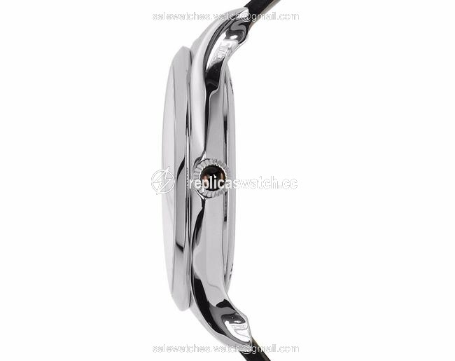 Emporio Armani Black Swiss Sunray Dial Strap Ss Watch Emporio Armani Black Swiss Sunray Dial Strap Ss Watch