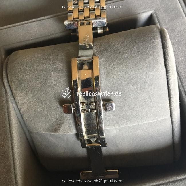 Michele Stainless Steel Diamond Deco Watch Michele Stainless Steel Diamond Deco Watch
