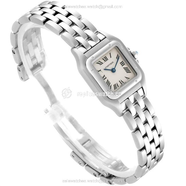 Cartier Silver Panthere Small Stainless Steel Ladies W25033p5 Watch Cartier Silver Panthere Small Stainless Steel Ladies W25033p5 Watch