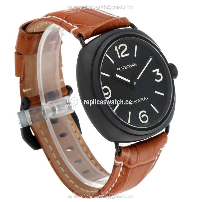 Panerai Black Radiomir 45mm Seal Ceramic Mens Pam00643 Watch Panerai Black Radiomir 45mm Seal Ceramic Mens Pam00643 Watch