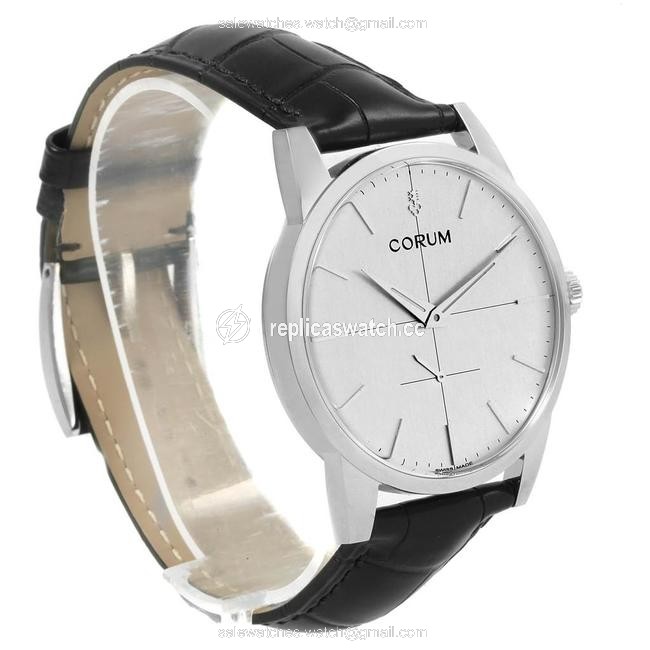 Corum Silver Heritage 38mm Dial Steel Mens V157/02614 Watch Corum Silver Heritage 38mm Dial Steel Mens V157/02614 Watch