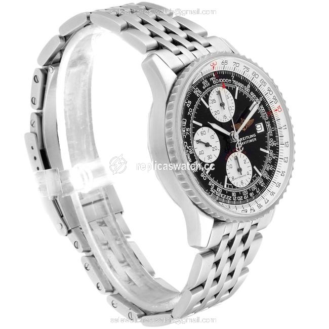 Breitling Black Navitimer Fighter Chronograph Steel Mens A13330 Watch Breitling Black Navitimer Fighter Chronograph Steel Mens A13330 Watch