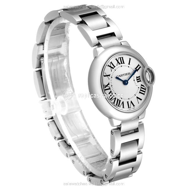 Cartier Silvered Box Ballon Blue 29 Dial Quartz Ladies W69010z4 Watch Cartier Silvered Box Ballon Blue 29 Dial Quartz Ladies W69010z4 Watch