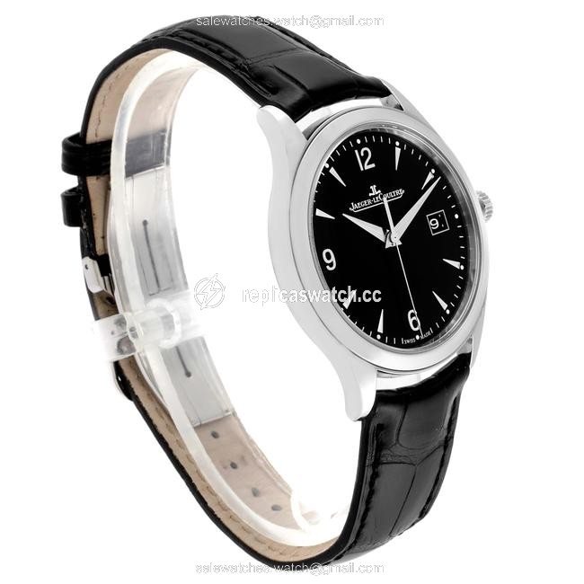 Jaeger-LeCoultre Black Master Control Dial Mens 176.8.40.s Watch Jaeger-LeCoultre Black Master Control Dial Mens 176.8.40.s Watch