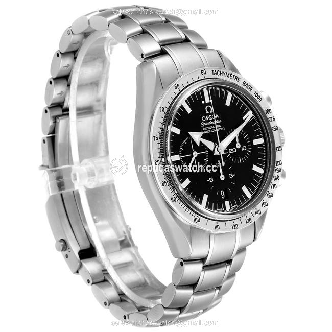 Omega Black Speedmaster Broad Arrow Chronograph Mens 3551.50.00 Card Watch Omega Black Speedmaster Broad Arrow Chronograph Mens 3551.50.00 Card Watch
