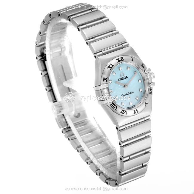 Omega Blue Mother-of-pearl Constellation Mini Mop Diamonds Ladies 1567.86.00 Watch Omega Blue Mother-of-pearl Constellation Mini Mop Diamonds Ladies 1567.86.00 Watch