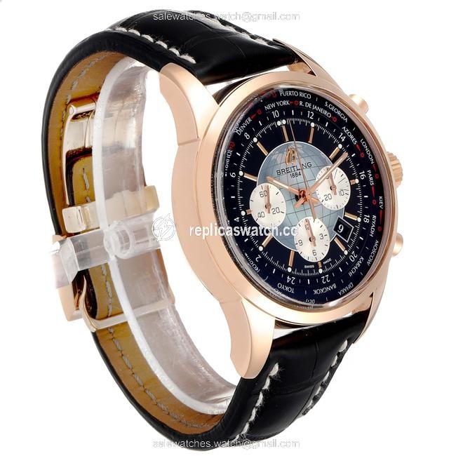 Breitling Black Box Transocean Chronograph Unitime Rose Gold Rb0510 Watch Breitling Black Box Transocean Chronograph Unitime Rose Gold Rb0510 Watch