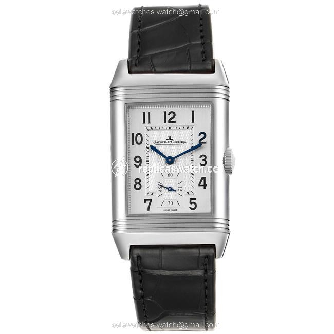 Jaeger-LeCoultre Silver and Black Box Reverso Duo Day Night 215.8.d4 Q3848420 Watch Jaeger-LeCoultre Silver and Black Box Reverso Duo Day Night 215.8.d4 Q3848420 Watch