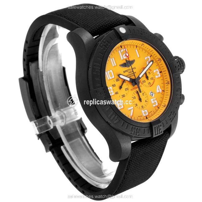 Breitling Cobra Yellow Avenger Hurricane 45 Mens Xb0170 Unworn Watch Breitling Cobra Yellow Avenger Hurricane 45 Mens Xb0170 Unworn Watch