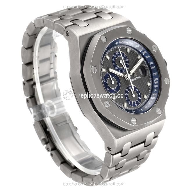 Audemars Piguet Gray Royal Oak Offshore Chronograph 25721ti Watch Audemars Piguet Gray Royal Oak Offshore Chronograph 25721ti Watch