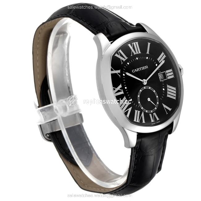 Cartier Black Box Drive De Dial Steel Mens Wsnm0009 Watch Cartier Black Box Drive De Dial Steel Mens Wsnm0009 Watch