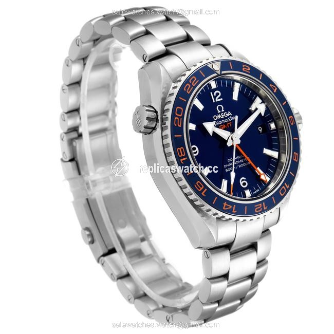 Omega Blue Box Seamaster Planet Ocean Gmt Mens 232.30.44.22.03.001 Watch Omega Blue Box Seamaster Planet Ocean Gmt Mens 232.30.44.22.03.001 Watch
