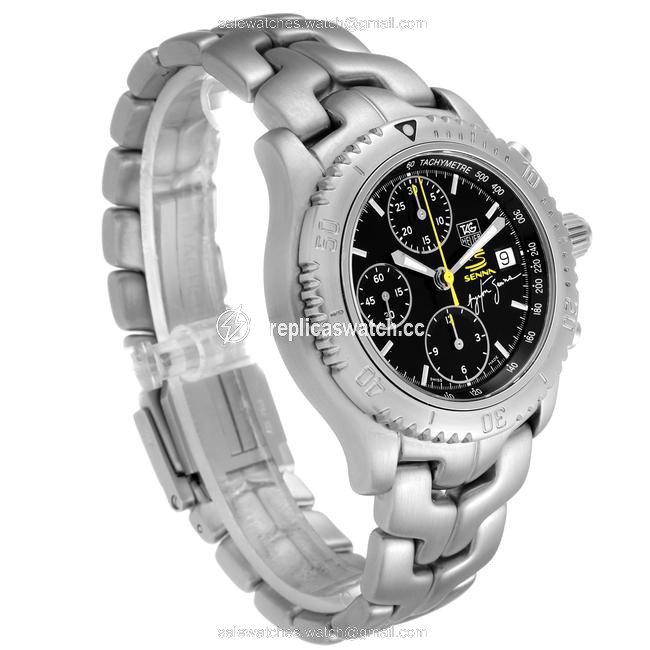 TAG Heuer Black Box Link Steel Dial Chronograph Mens Ct2115 Card Watch TAG Heuer Black Box Link Steel Dial Chronograph Mens Ct2115 Card Watch