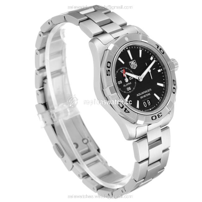 TAG Heuer Black Box Aquaracer Alarm Dial Steel Mens Wap111z Card Watch TAG Heuer Black Box Aquaracer Alarm Dial Steel Mens Wap111z Card Watch