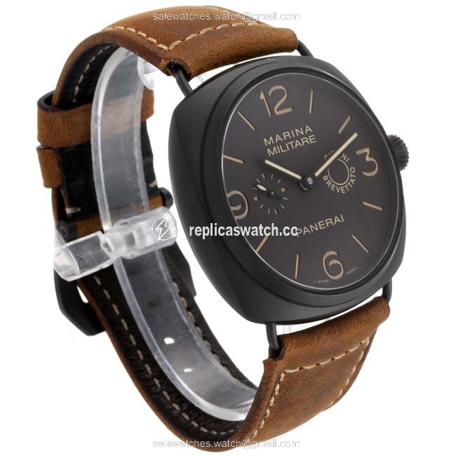 Panerai Brown Box Radiomir Composite Marina Dial Mens Pam00339 Watch Panerai Brown Box Radiomir Composite Marina Dial Mens Pam00339 Watch