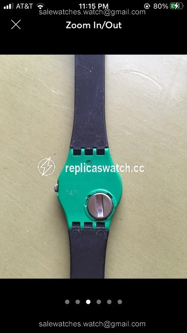Swatch Black/Green Collectible Watch Swatch Black/Green Collectible Watch