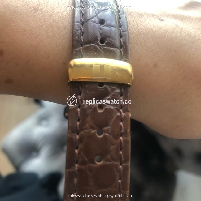 Tissot Gold and Brown 1853 Watch Tissot Gold and Brown 1853 Watch