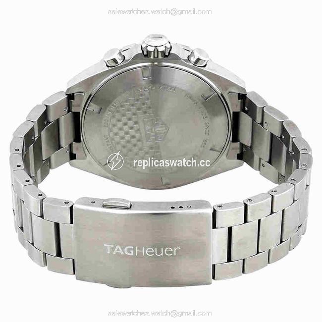 TAG Heuer Blue Silver Tone Formula 1 Index H-marker Chronograph S-steel Quartz Round Mens Watch TAG Heuer Blue Silver Tone Formula 1 Index H-marker Chronograph S-steel Quartz Round Mens Watch