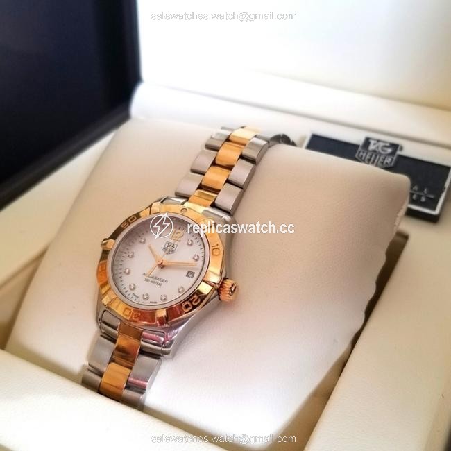 TAG Heuer White Diamond Aquaracer Watch TAG Heuer White Diamond Aquaracer Watch