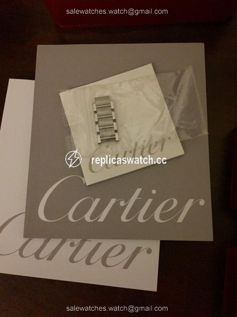 Cartier Silver (Stainless Steel) Ladies Tank Francaise Watch Cartier Silver (Stainless Steel) Ladies Tank Francaise Watch