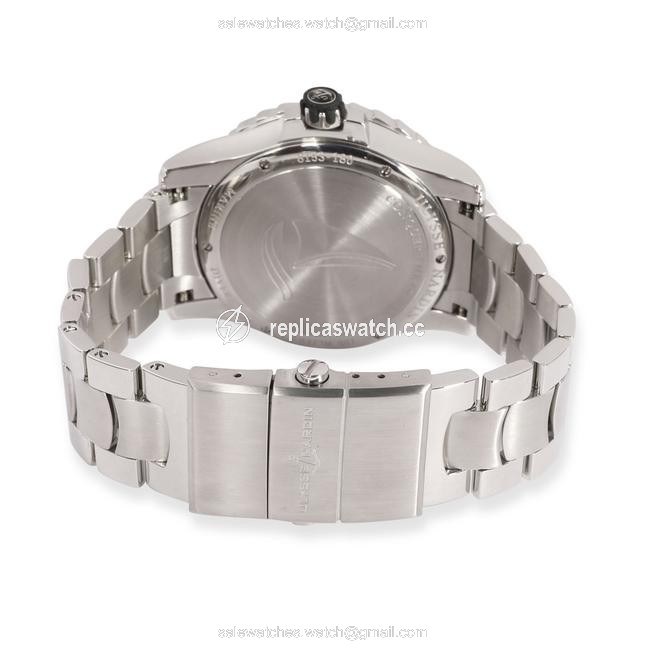 Ulysse Nardin Black Diamonds Stainless Steel Lady Diver 8153-180e-7c/12 Womens Wristwatch 40 Mm Watch Ulysse Nardin Black Diamonds Stainless Steel Lady Diver 8153-180e-7c/12 Womens Wristwatch 40 Mm Watch