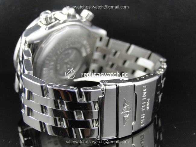 Breitling Stainless Steel Custom Mens Windrider Evolution A13356 45 Mm Diamond Ct Watch Breitling Stainless Steel Custom Mens Windrider Evolution A13356 45 Mm Diamond Ct Watch