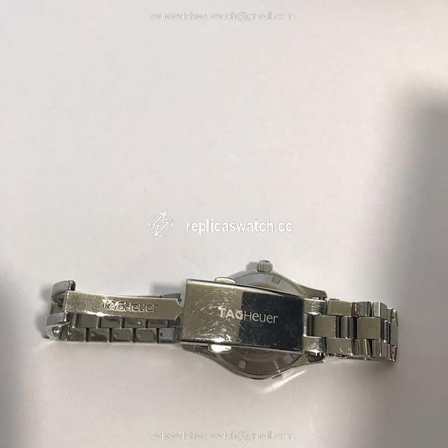TAG Heuer Silver Aquaracer Diamond Ladies Black Dial Stainles Wristwatch Watch TAG Heuer Silver Aquaracer Diamond Ladies Black Dial Stainles Wristwatch Watch
