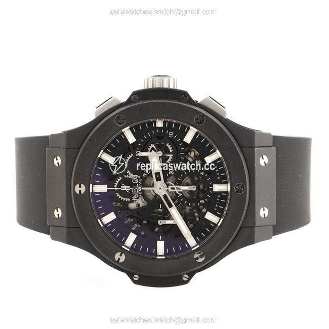 Hublot Big Bang Aero Bang Black Magic Chronograph Ceramic And Watch Hublot Big Bang Aero Bang Black Magic Chronograph Ceramic And Watch