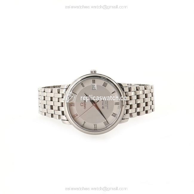 Omega De Ville Prestige Co-axial Chronometer Stainless Steel Watch Omega De Ville Prestige Co-axial Chronometer Stainless Steel Watch