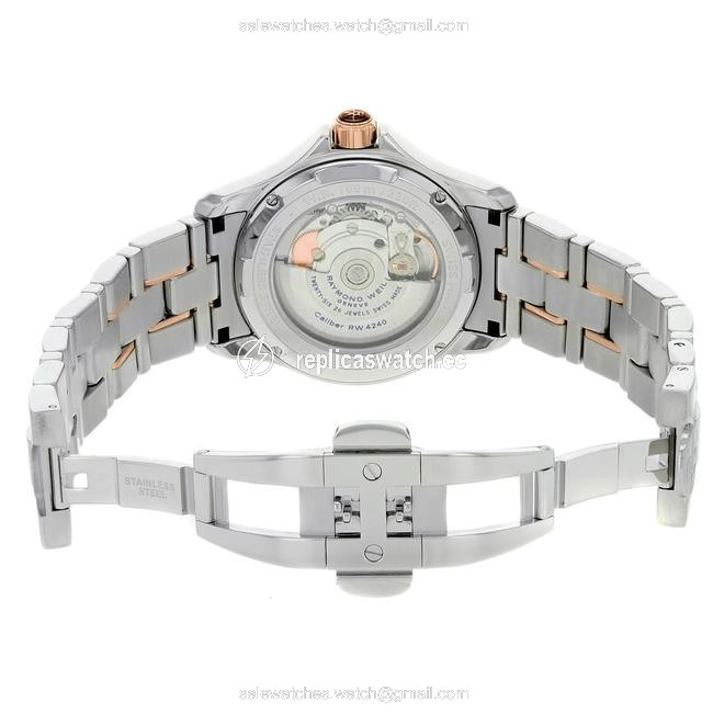 Raymond Weil Steel Parsifal 2965-sg5-00658 Rose Gold and Mens (7250) Watch Raymond Weil Steel Parsifal 2965-sg5-00658 Rose Gold and Mens (7250) Watch