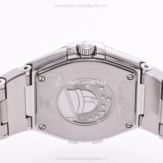Omega Silver Stainless Steel Constellation 123.10 Womens Wristwatch 26 Mm Watch Omega Silver Stainless Steel Constellation 123.10 Womens Wristwatch 26 Mm Watch