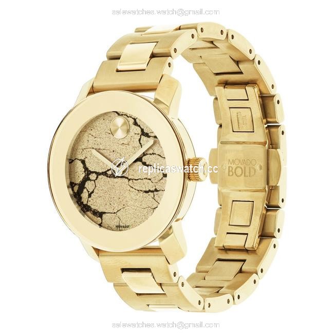 Movado Gold Metallic Museum Dial Yellow Ion-plated Stainless Steel Watch Movado Gold Metallic Museum Dial Yellow Ion-plated Stainless Steel Watch