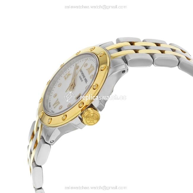 Raymond Weil Two-tone: Steel & Yellow Gold Plated Tango 5399-stp-00995 Stainless Quartz Ladies (12531) Watch Raymond Weil Two-tone: Steel & Yellow Gold Plated Tango 5399-stp-00995 Stainless Quartz Ladies (12531) Watch