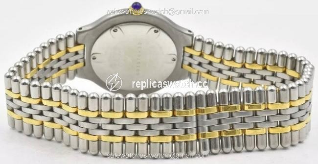 Cartier Gold Plated with Stainless Steel Must De Model 21 Watch Cartier Gold Plated with Stainless Steel Must De Model 21 Watch
