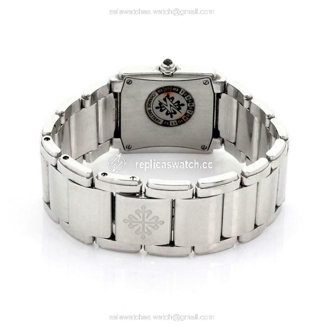Patek Philippe 61013 Twenty-4 Diamond Rectangular Ladies Quartz Watch Patek Philippe 61013 Twenty-4 Diamond Rectangular Ladies Quartz Watch