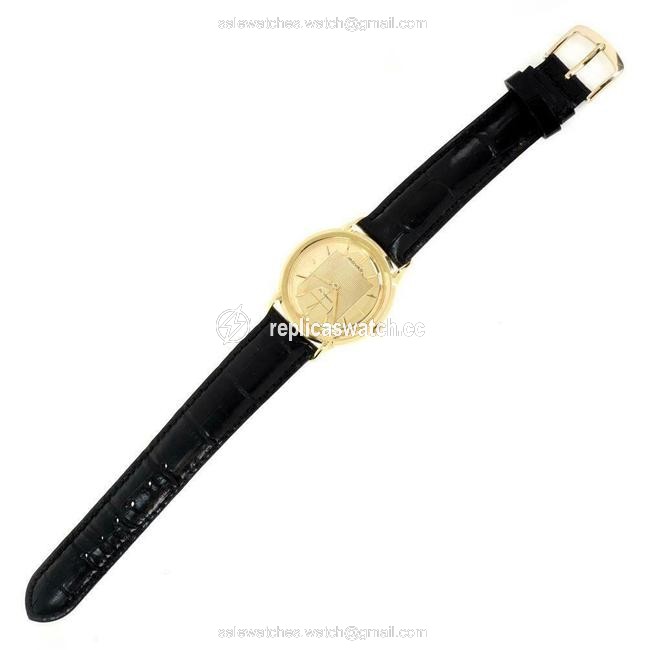 Movado 61261 Vintage Cal.115 18k Gold Leather Band Mens 8443 Watch Movado 61261 Vintage Cal.115 18k Gold Leather Band Mens 8443 Watch