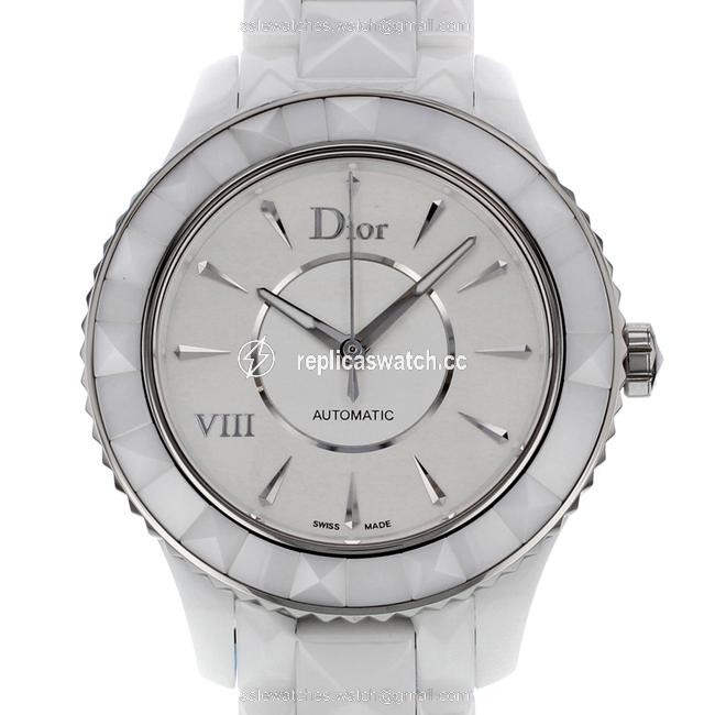 Dior White Christian Viii Cd1245e3c001 ( 12486 ) Watch Dior White Christian Viii Cd1245e3c001 ( 12486 ) Watch