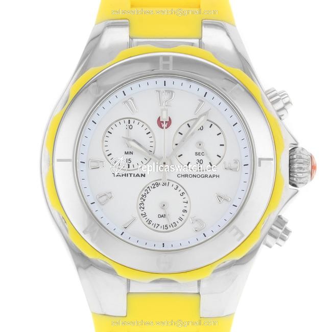 Michele Yellow Jelly Tahitian Bean Mww12f000015 ( 14853 ) Watch Michele Yellow Jelly Tahitian Bean Mww12f000015 ( 14853 ) Watch