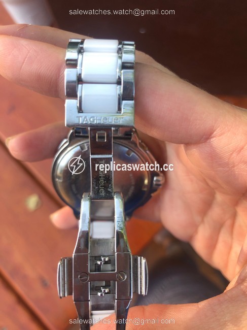 TAG Heuer White Formula One Diamond Watch TAG Heuer White Formula One Diamond Watch