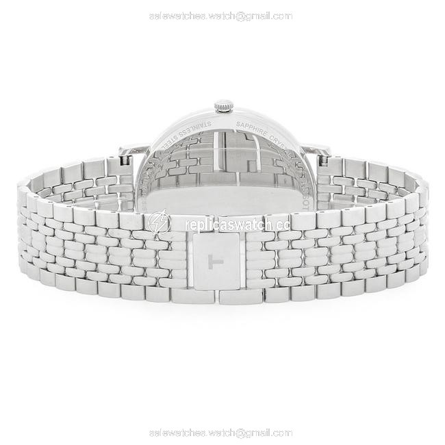 Tissot Silver Black Everytime Mens Watch Tissot Silver Black Everytime Mens Watch