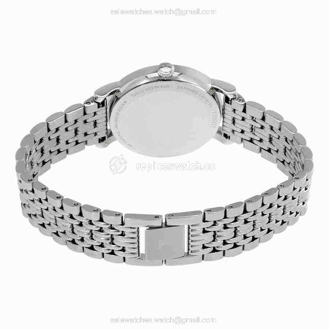 Tissot Silver Tone White Everytime Lady Ladies Watch Tissot Silver Tone White Everytime Lady Ladies Watch