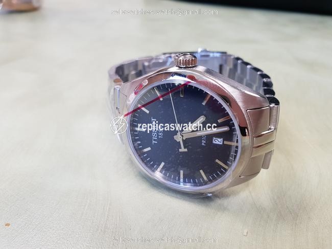 Tissot Blue Pr 100 Dial Stainless Steel Mens Watch Tissot Blue Pr 100 Dial Stainless Steel Mens Watch
