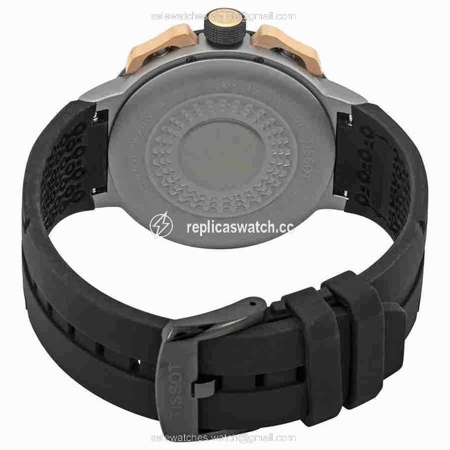 Tissot Black T-race Chronograph Dial Mens Silicone Watch Tissot Black T-race Chronograph Dial Mens Silicone Watch