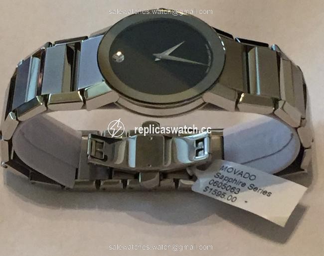 Movado Sapphire Steel Swiss Quartz Mens 0605063 Watch Movado Sapphire Steel Swiss Quartz Mens 0605063 Watch