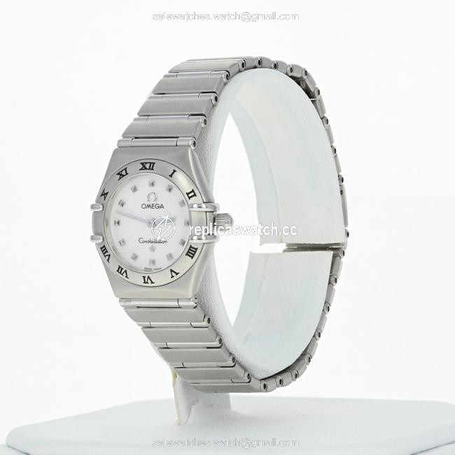 Omega Steel Constellation "My Choice" Mini Ladies Stainless Watch Omega Steel Constellation "My Choice" Mini Ladies Stainless Watch